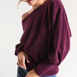 Black Swan Corduroy Top